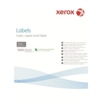 Наклейка Xerox Mono Laser 16UP (squared) 105x37mm 100л. 