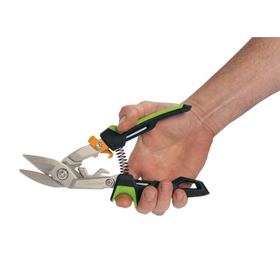 Купити Ножницы для металла Fiskars PowerGear правые, 29,5см, 460г (1027210)