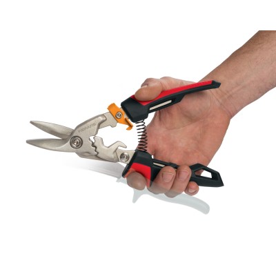 Купити Ножницы для металла левые Fiskars PowerGear, 29см, 430г (1027209)