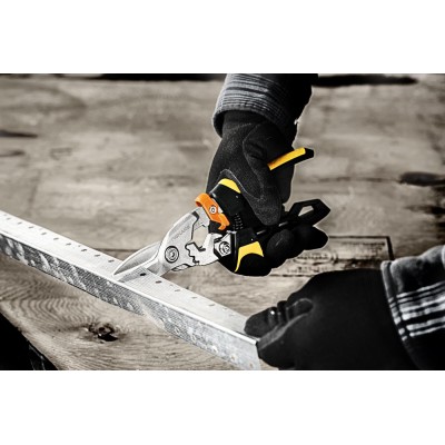 Купити Ножницы для металла прямые Fiskars PowerGear, 29,5см, 460г (1027207)