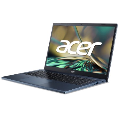 Ноутбук Acer Aspire 3 A315-24P 15.6" FHD IPS, AMD R5-7520U, 8GB, F256GB, UMA, Lin, голубой (NX.KJEEU.00A)