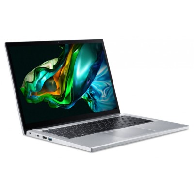Купити Ноутбук Acer Aspire 3 Spin 14 A3SP14-31PT 14" WUXGA IPS Touch, Intel P N200, 8GB, F256GB, UMA, Lin, серебристый (NX.KENEU
