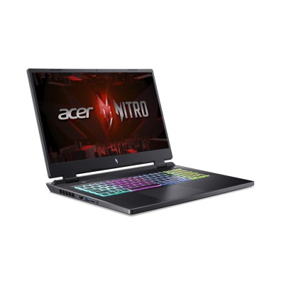 Ноутбук Acer Nitro 17 AN17-51 17.3" QHD IPS, Intel i7-13700H, 32GB, F1TB, NVD4060-8, Lin, черный (NH.QK6EU.004)