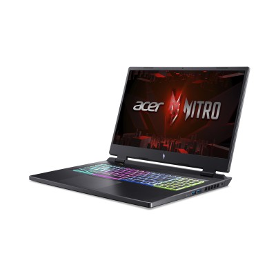 Ноутбук Acer Nitro 17 AN17-51 17.3" QHD IPS, Intel i7-13700H, 32GB, F1TB, NVD4060-8, Lin, черный (NH.QK6EU.004)