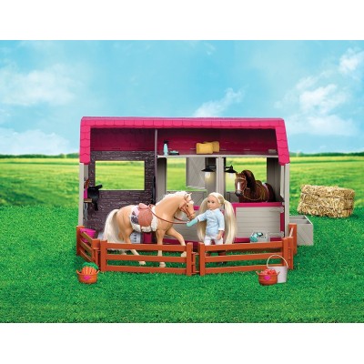 Игровой набор LORI Конюшня свет, звук (LO37053Z) - 1