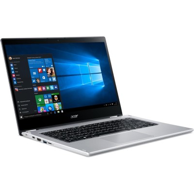 Ноутбук Acer Spin 3 SP314-54N 14FHD IPS Touch/Intel i5-1035G1/16/512F/int/W11/Silver (NX.HQ7EU.00Q)