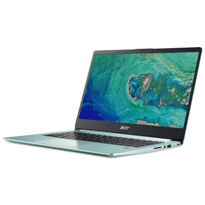 Ноутбук Acer Swift 1 SF114-32 14FHD IPS/Intel Pen N5000/4/128F/int/Lin/Green (NX.GZGEU.008)