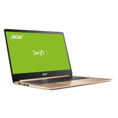Ноутбук Acer Swift 1 SF114-32 14FHD IPS/Intel Pen N5000/8/256F/int/Lin/Gold (NX.GXREU.012)