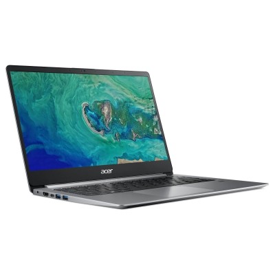 Ноутбук Acer Swift 1 SF114-32 14FHD IPS/Intel Pen N5000/8/256F/int/Lin/Silver (NX.GXUEU.012)