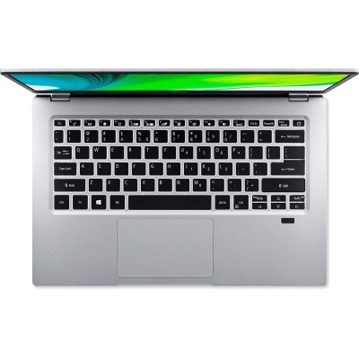 Ноутбук Acer Swift 1 SF114-34 14" FHD IPS, Intel C N4500, 8GB, F128GB, UMA, Lin, серебристый (NX.A76EU.003)