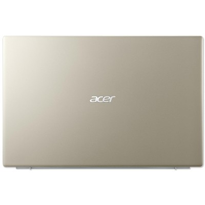 Ноутбук Acer Swift 1 SF114-34 14" FHD IPS, Intel P N6000, 8GB, F256GB, UMA, Lin, золотой (NX.A7BEU.00J)