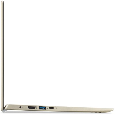 Ноутбук Acer Swift 1 SF114-34 14" FHD IPS, Intel P N6000, 8GB, F256GB, UMA, Lin, золотой (NX.A7BEU.00J)