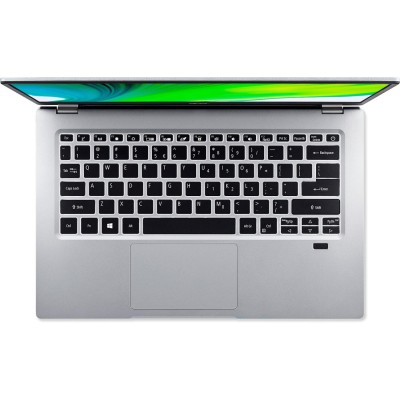 Ноутбук Acer Swift 1 SF114-34 14FHD IPS/Intel Pen N6000/4/128F/int/Lin/Silver (NX.A77EU.00E)