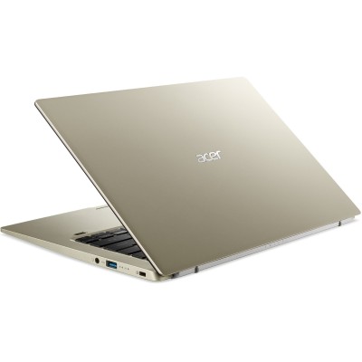 Ноутбук Acer Swift 1 SF114-34 14FHD IPS/Intel Pen N6000/8/512F/int/Lin/Gold (NX.A7BEU.00Q)