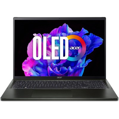 Ноутбук Acer Swift Edge SFE16-43 16" 3.2K OLED, AMD R7-7840U, 32GB, F2TB, UMA, Win11, черный (NX.KKZEU.001)