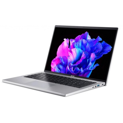 Купити Ноутбук Acer Swift Go 14" SFG14-71 14" 2.2K IPS, Intel i7-1355U, 16GB, F512GB, UMA, Lin, серебристый (NX.KF7EU.005)