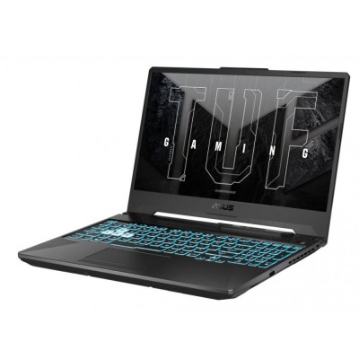 Ноутбук ASUS TUF Gaming F15 FX506HC-HN001 15.6" FHD IPS, Intel i5-11400H, 8GB, F512GB, NVD3050-4, NoOS, Черный (90NR0724-M04070)
