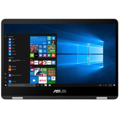 Ноутбук ASUS Vivobook Flip 14 TP401MA-EC448W 14FHD Touch IPS, Intel C N4020, 4GB, F256GB, int, Win11, Серый (90NB0IV1-M004M0)