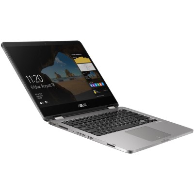 Ноутбук ASUS Vivobook Flip 14 TP401MA-EC448W 14FHD Touch IPS, Intel C N4020, 4GB, F256GB, int, Win11, Серый (90NB0IV1-M004M0)