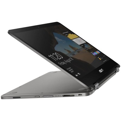 Ноутбук ASUS Vivobook Flip 14 TP401MA-EC476T 14FHD Touch IPS/Intel Cel N4020/4/256F/int/W10/Grey (90NB0IV1-M002P0)