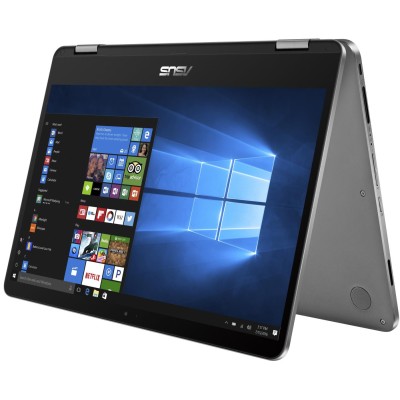 Ноутбук ASUS Vivobook Flip 14 TP401MA-EC476T 14FHD Touch IPS/Intel Cel N4020/4/256F/int/W10/Grey (90NB0IV1-M002P0)