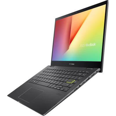 Купити Ноутбук ASUS Vivobook Flip TP470EA-EC480W 14" FHD IPS Touch, Intel i5-1135G7, 8GB, F512GB, UMA, Win11, Черный (90NB0S01-M