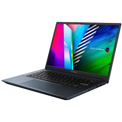 Ноутбук ASUS Vivobook Pro 14 K3400PH-KP105 14WQXGA IPS/Intel i5-11300H/16/512F/NVD1650-4/noOS/Blue (90NB0UX2-M02260)