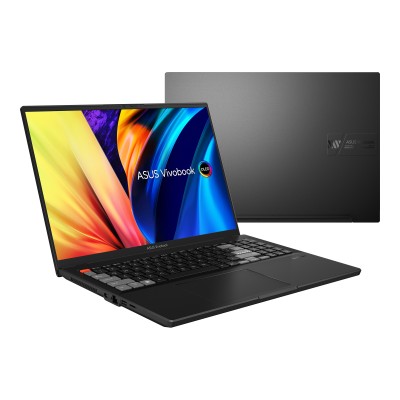 Ноутбук ASUS Vivobook Pro 16X N7601ZW-MQ112W 16" 4K OLED, Intel i7-12700H, 32GB, F2TB, NVD3070-8, Win11, Черный (90NB0Y31-M004C0
