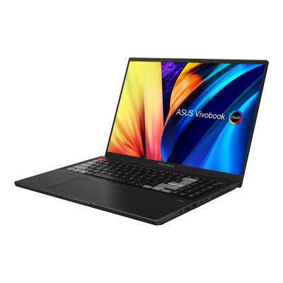 Ноутбук ASUS Vivobook Pro 16X N7601ZW-MQ112W 16" 4K OLED, Intel i7-12700H, 32GB, F2TB, NVD3070-8, Win11, Черный (90NB0Y31-M004C0
