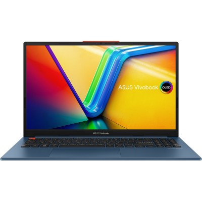 Ноутбук ASUS Vivobook S 15 K5504VA-L1118WS 15.6" FHD OLED, Intel i9-13900H, 16GB, F1TB, UMA, Win11, Голубой (90NB0ZK1-M00520)