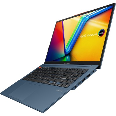 Ноутбук ASUS Vivobook S 15 K5504VA-L1118WS 15.6" FHD OLED, Intel i9-13900H, 16GB, F1TB, UMA, Win11, Голубой (90NB0ZK1-M00520)