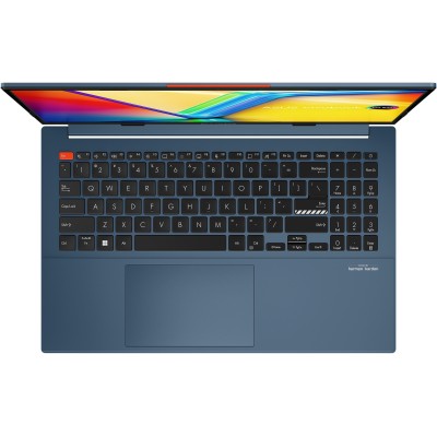 Ноутбук ASUS Vivobook S 15 K5504VA-L1118WS 15.6" FHD OLED, Intel i9-13900H, 16GB, F1TB, UMA, Win11, Голубой (90NB0ZK1-M00520)