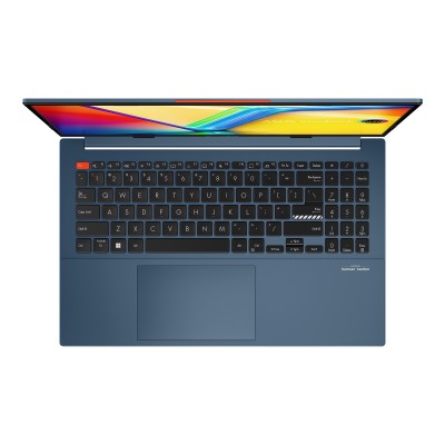 Ноутбук ASUS Vivobook S 15 K5504VN-L1023WS 15.6" FHD OLED, Intel i9-13900H, 16GB, F1TB, IntelA370M-4, Win11, Голубой (90NB0ZQ1-M