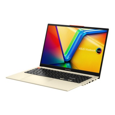 Ноутбук ASUS Vivobook S 15 K5504VN-L1026WS 15.6" FHD OLED, Intel i9-13900H, 16GB, F1TB, IntelA370M-4, Win11, Белый (90NB0ZQ4-M00
