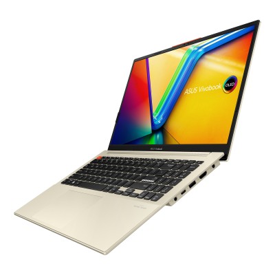 Ноутбук ASUS Vivobook S 15 K5504VN-L1026WS 15.6" FHD OLED, Intel i9-13900H, 16GB, F1TB, IntelA370M-4, Win11, Белый (90NB0ZQ4-M00