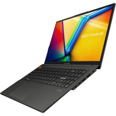 Ноутбук ASUS Vivobook S 15 K5504VN-L1032WS 15.6" FHD OLED, Intel i5-13500H, 16GB, F512GB, IntelA370M-4, Win11, Черный (90NB0ZQ2-