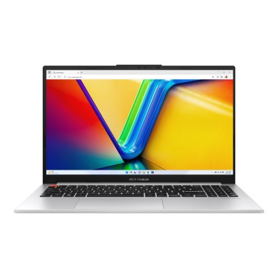 Ноутбук ASUS Vivobook S 15 K5504VN-L1033WS 15.6" FHD OLED, Intel i5-13500H, 16GB, F512GB, IntelA370M-4, Win11, Серебристый (90NB