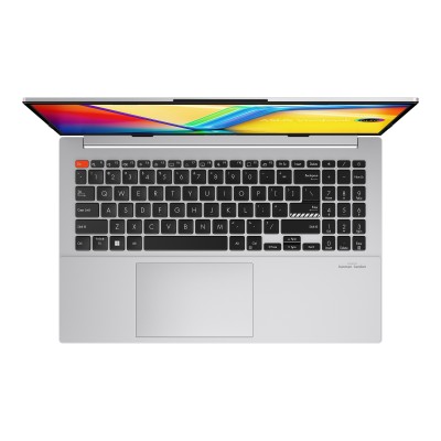 Ноутбук ASUS Vivobook S 15 K5504VN-L1033WS 15.6" FHD OLED, Intel i5-13500H, 16GB, F512GB, IntelA370M-4, Win11, Серебристый (90NB