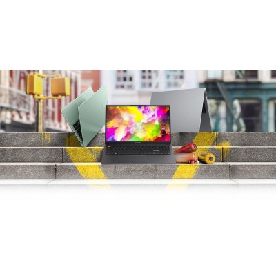 Ноутбук ASUS Vivobook S 15 M3502QA-L1210 15.6" FHD OLED, AMD R5-5600H, 16GB, F512GB, UMA, NoOS, Зеленый (90NB0XX3-M009X0)