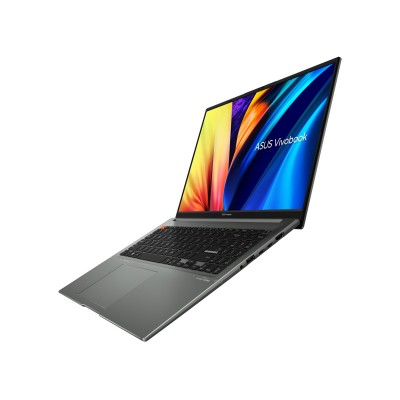 Ноутбук ASUS Vivobook S 16X S5602ZA-KV162 16" WQXGA IPS, Intel i5-12500H, 16GB, F512GB, UMA, NoOS, Black (90NB0WD1-M006A0)