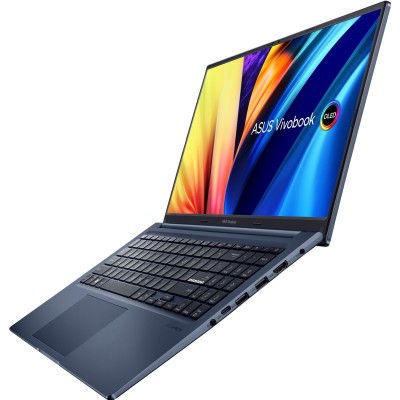 Ноутбук ASUS Vivobook X1503ZA-L1316 15.6" FHD OLED, Intel i5-12500H, 8GB, F512GB, UMA, NoOS, Голубой (90NB0WY1-M00TA0)