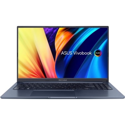 Ноутбук ASUS Vivobook X1503ZA-L1316 15.6" FHD OLED, Intel i5-12500H, 8GB, F512GB, UMA, NoOS, Голубой (90NB0WY1-M00TA0)