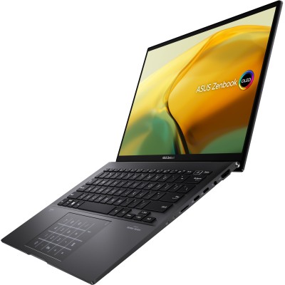 Ноутбук ASUS Zenbook 14 UM3402YA-KM191W 14" 2.8K OLED, AMD R5-5625U, 8GB, F512GB, UMA, Win11, Черный (90NB0W95-M012K0)