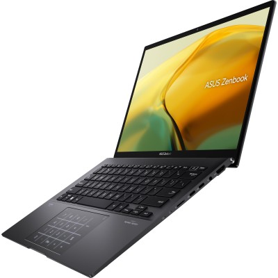 Ноутбук ASUS Zenbook 14 UM3402YA-KP246 14WQXGA IPS/AMD R5-5625U/16/512F/int/noOS/Black (90NB0W95-M00EY0)