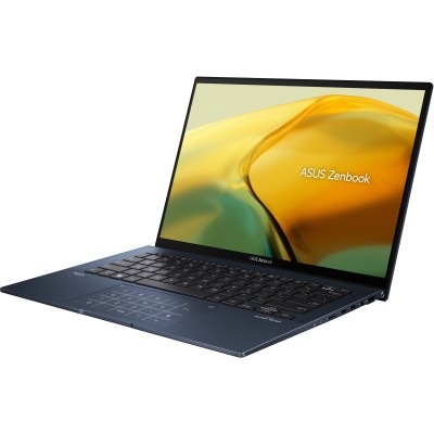 Ноутбук ASUS Zenbook 14 UX3402ZA-KP415W 14" WQXGA IPS, Intel i5-1240P, 16GB, F512GB, UMA, Win11, Голубой (90NB0WC1-M00W00)