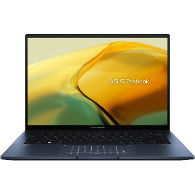 Ноутбук ASUS Zenbook 14 UX3402ZA-KP415W 14" WQXGA IPS, Intel i5-1240P, 16GB, F512GB, UMA, Win11, Голубой (90NB0WC1-M00W00)