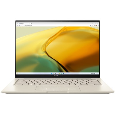 Ноутбук ASUS Zenbook 14 UX3404VC-M9025WS 14.5" 2.8K OLED, Intel i9-13900H, 32GB, F1TB, NVD3050-4, Win11, Бежевый (90NB10H3-M001A
