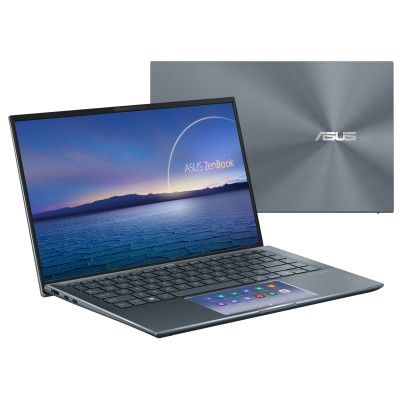 Ноутбук ASUS Zenbook 14 UX435EG-K9348R 14FHD IPS/Intel i7-1165G7/16/512F/NVD450-2/W10P/Grey (90NB0SI1-M009L0)