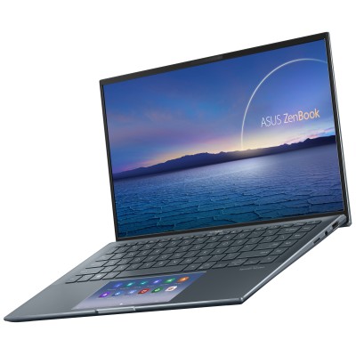 Ноутбук ASUS Zenbook 14 UX435EG-K9348R 14FHD IPS/Intel i7-1165G7/16/512F/NVD450-2/W10P/Grey (90NB0SI1-M009L0)