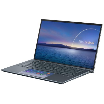 Ноутбук ASUS Zenbook 14 UX435EG-KK512R 14" FHD IPS, Intel i7-1165G7, 16GB, F1TB, NVD450-2, Win10P, Серый (90NB0SI2-M009K0)